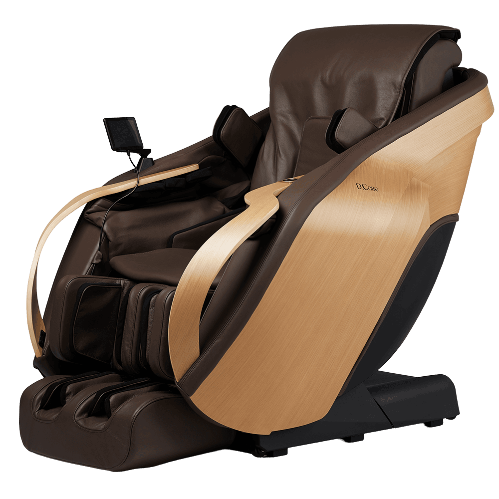 Japanischer Massagesessel D.Core CIRRUS II aus echtem Leder